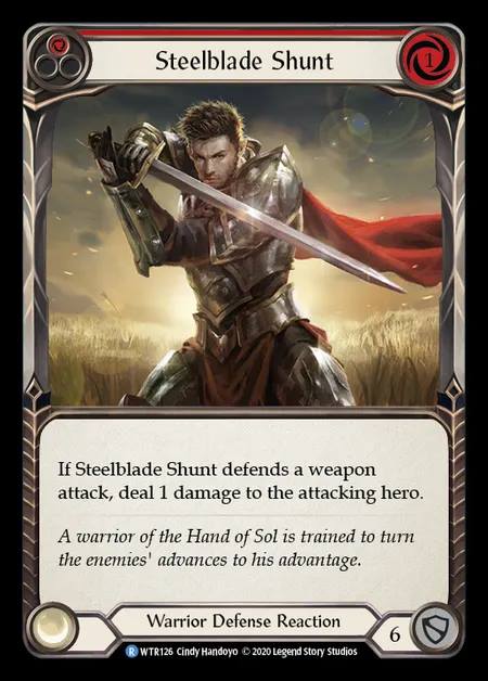 [Warrior] Steelblade Shunt [U-WTR126-R] (red)