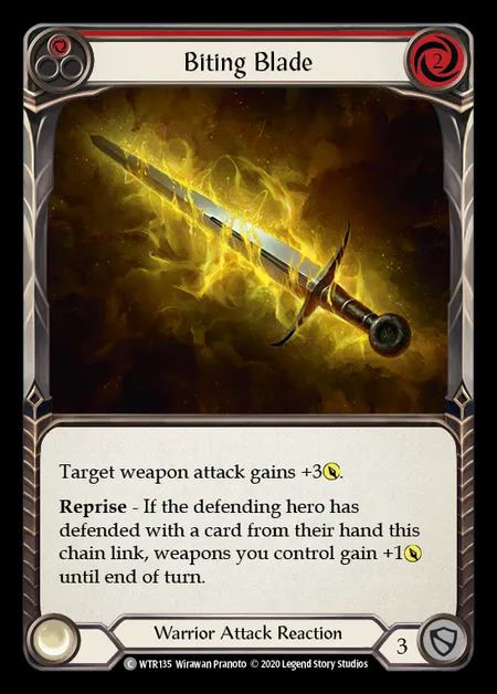 [Warrior] Biting Blade [U-WTR135-C] (red)