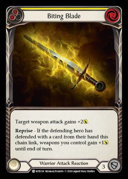 [Warrior] Biting Blade [U-WTR136-C] (yellow)