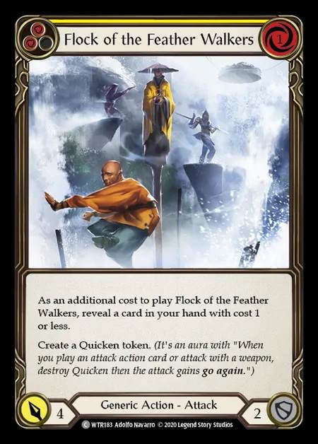 [Generic] Flock of the Feather Walkers [U-WTR183-C] (yellow)