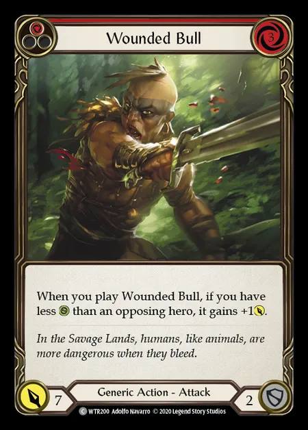 [Generic] Wounded Bull [U-WTR200-C] (red)