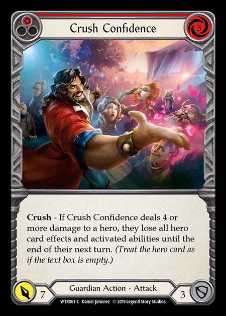 [Guardian] Crush Confidence (red) [1st-WTR063-C]
