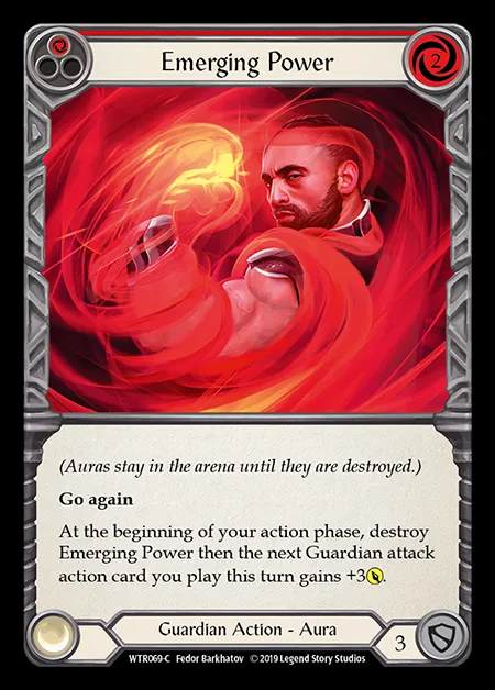 [Guardian] Emerging Power (red) [1st-WTR069-C]