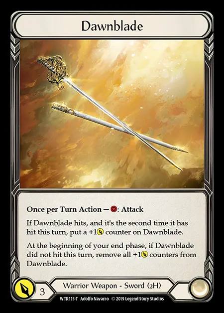 [Warrior] Dawnblade [1st-WTR115-T]