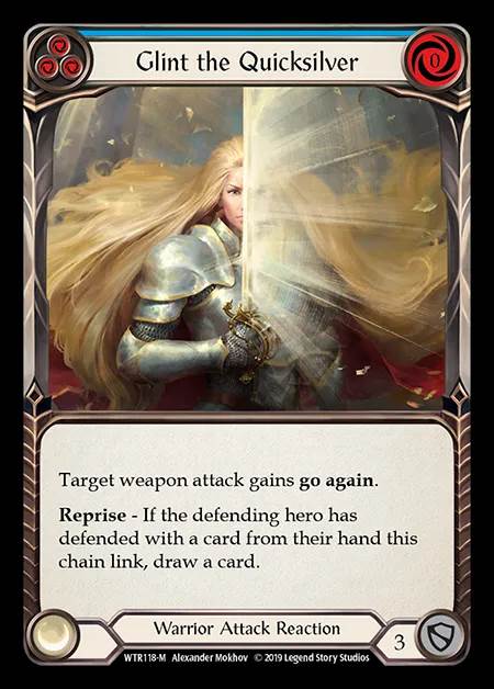 [Warrior] Glint the Quicksilver [1st-WTR118-M]