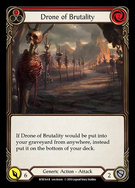 [Generic] Drone of Brutality (red) [1st-WTR164-R]