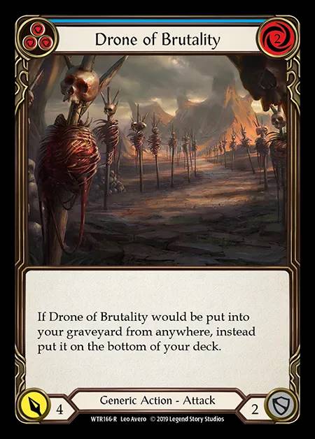 [Generic] Drone of Brutality (blue) [1st-WTR166-R]