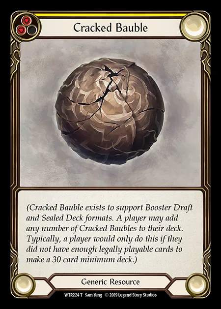 [Generic] Cracked Bauble [1st-WTR224-T]