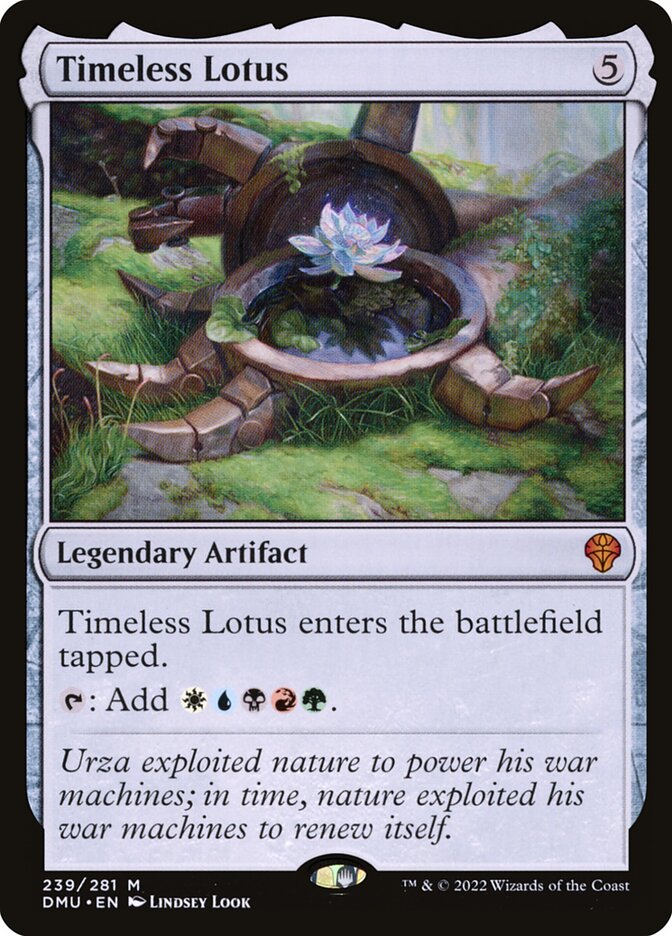 《特価品NM》【EN】永久の水蓮/Timeless Lotus [DMU]