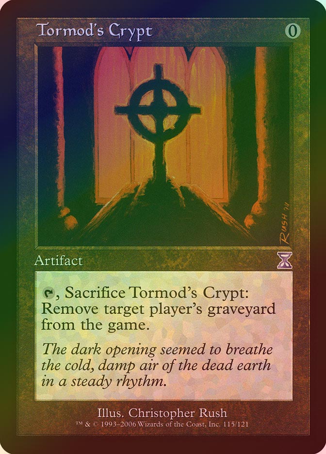 《特価品EX》【旧枠Foil】【EN】トーモッドの墓所/Tormod's Crypt [TSR]
