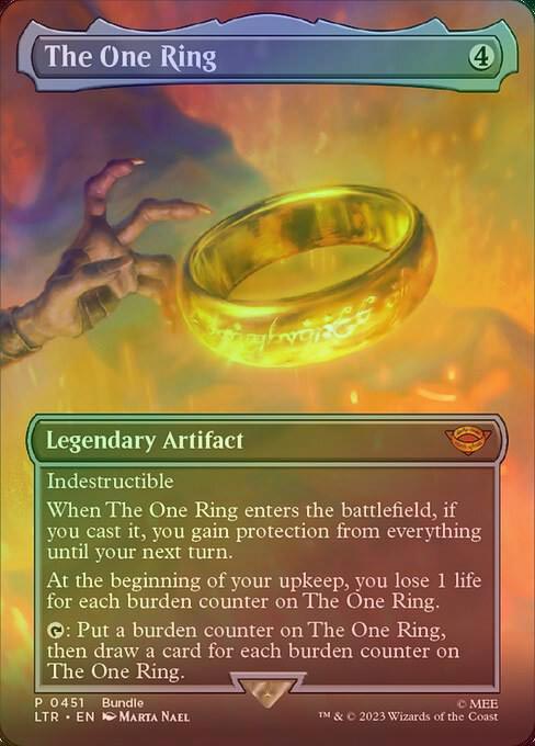 <<特価品EX>>【ボーダーレスFoil】【英】一つの指輪/The One Ring [LTR-P]