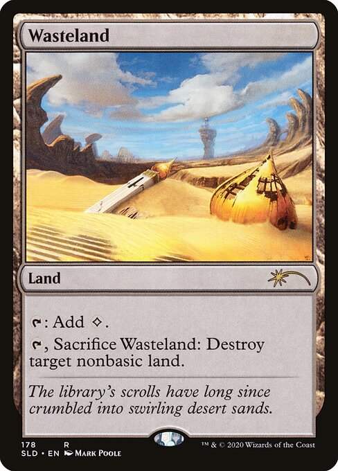 《特価品NM》【英】不毛の大地/Wasteland [SLD]