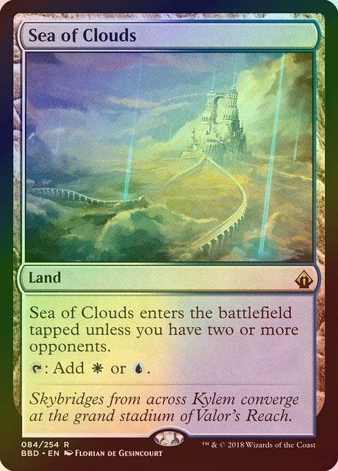 《特価品NM》【Foil】【英】雲海/Sea of Clouds [BBD]