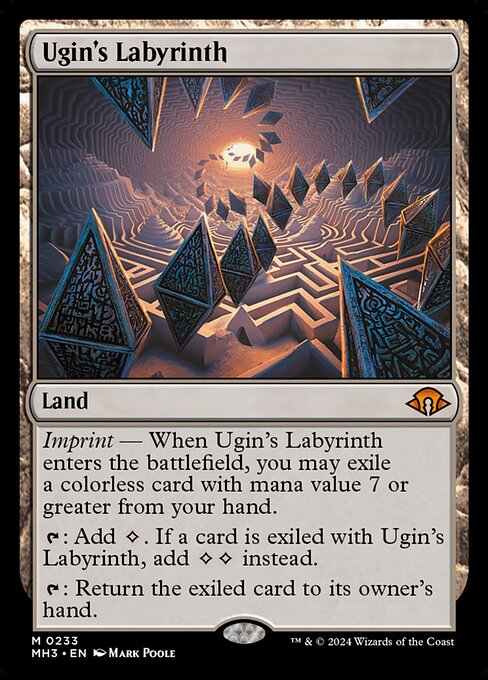 《特価品NM》【英】ウギンの迷宮/Ugin's Labyrinth [MH3]