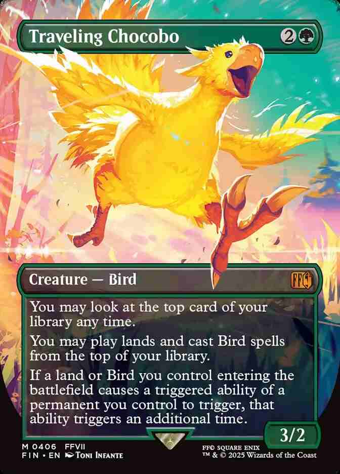 《特価品NM》【ボーダーレス】【英】旅するチョコボ/Traveling Chocobo [FIN]