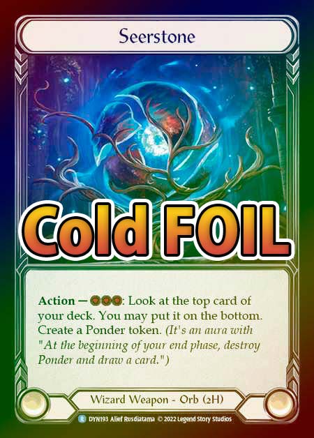 MtG & FaB 専門店 蓮屋 / 【FOIL】[Wizard] Seerstone [DYN193-R] Cold